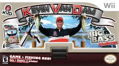 Kevin VanDam's Big Bass Challenge (Game & Fishing Rod) - Loose - Wii  Fair Game Video Games