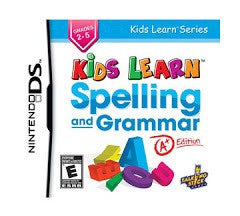 Kids Learn Spelling & Grammar - In-Box - Nintendo DS  Fair Game Video Games