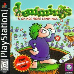 Lemmings and Oh No More Lemmings - Complete - Playstation  Fair Game Video Games