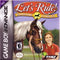 Let's Ride Sunshine Stables - Complete - GameBoy Advance  Fair Game Video Games