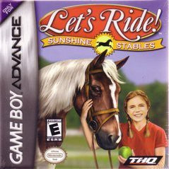 Let's Ride Sunshine Stables - In-Box - GameBoy Advance  Fair Game Video Games