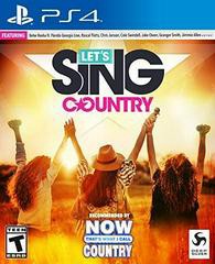 Letâs Sing: Country - Complete - Playstation 4  Fair Game Video Games