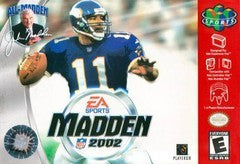 Madden 2002 - In-Box - Nintendo 64  Fair Game Video Games