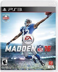 Madden NFL 16 - Complete - Playstation 3  Fair Game Video Games