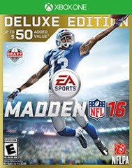 Madden NFL 16 Deluxe Edition - Complete - Xbox One  Fair Game Video Games