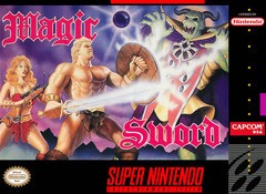 Magic Sword - Complete - Super Nintendo  Fair Game Video Games