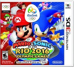 Mario & Sonic at the Rio 2016 Olympic Games - Loose - Nintendo 3DS  Fair Game Video Games