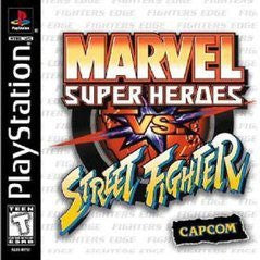 Marvel Super Heroes vs. Street Fighter - Loose - Playstation  Fair Game Video Games