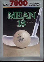 Mean 18 Ultimate Golf - In-Box - Atari 7800  Fair Game Video Games