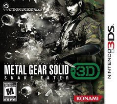 Metal Gear Solid 3D - Complete - Nintendo 3DS  Fair Game Video Games