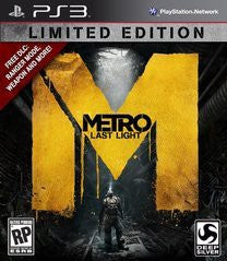 Metro: Last Light Limited Edition - Complete - Playstation 3  Fair Game Video Games