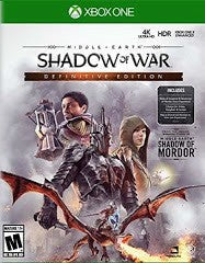 Middle Earth: Shadow Of War [Definitive Edition] - Loose - Xbox One  Fair Game Video Games