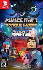 Minecraft: Story Mode Complete Adventure - Complete - Nintendo Switch  Fair Game Video Games