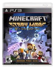 Minecraft: Story Mode Season Pass - In-Box - Playstation 3  Fair Game Video Games