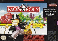 Monopoly - Loose - Super Nintendo  Fair Game Video Games