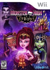 Monster High: 13 Wishes - Complete - Wii  Fair Game Video Games