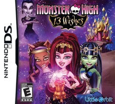 Monster High: 13 Wishes - In-Box - Nintendo DS  Fair Game Video Games