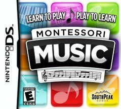 Montessori Music - In-Box - Nintendo DS  Fair Game Video Games