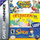 Mouse Trap / Operation / Simon - Loose - GameBoy Advance  Fair Game Video Games