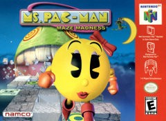 Ms. Pac-Man Maze Madness - In-Box - Nintendo 64  Fair Game Video Games