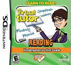 My Virtual Tutor Reading Adventure: Kindergarten to First - In-Box - Nintendo DS  Fair Game Video Games