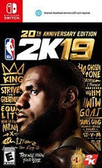 NBA 2K19 20th Anniversary Edition - Loose - Nintendo Switch  Fair Game Video Games