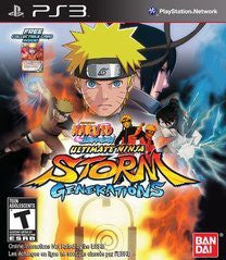 Naruto Shippuden Ultimate Ninja Storm Generations - In-Box - Playstation 3  Fair Game Video Games