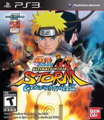 Naruto Shippuden Ultimate Ninja Storm Generations - Loose - Playstation 3  Fair Game Video Games