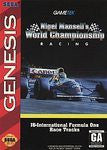 Nigel Mansell's World Championship Racing - Complete - Sega Genesis  Fair Game Video Games