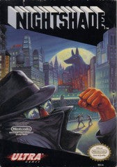 Nightshade - Complete - NES  Fair Game Video Games