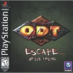 ODT Escape or Die Trying - In-Box - Playstation  Fair Game Video Games