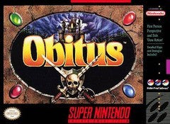 Obitus - In-Box - Super Nintendo  Fair Game Video Games