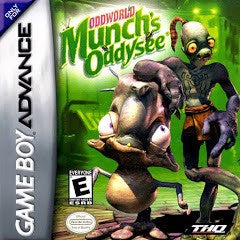 Oddworld Munch's Oddysee - Complete - GameBoy Advance  Fair Game Video Games