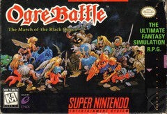 Ogre Battle The March of the Black Queen - In-Box - Super Nintendo  Fair Game Video Games