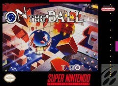 On the Ball - Complete - Super Nintendo  Fair Game Video Games