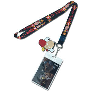 One Punch Man Lanyard with Charm - Flying Punch