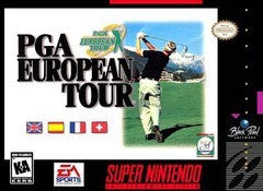 PGA European Tour - In-Box - Super Nintendo  Fair Game Video Games