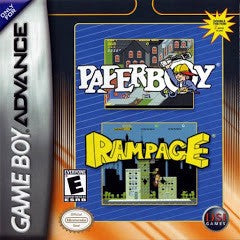 Paperboy & Rampage - Loose - GameBoy Advance  Fair Game Video Games