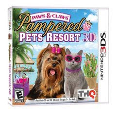 Paws & Claws Pampered Pets Resort 3D - Loose - Nintendo 3DS  Fair Game Video Games