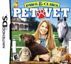 Paws & Claws Pet Vet - Complete - Nintendo DS  Fair Game Video Games