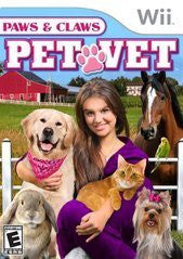 Paws & Claws Pet Vet - In-Box - Wii  Fair Game Video Games