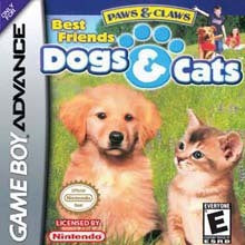 Paws and Claws Dogs and Cats Best Friends - Complete - GameBoy Advance  Fair Game Video Games