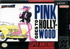 Pink Goes to Hollywood - Complete - Super Nintendo  Fair Game Video Games