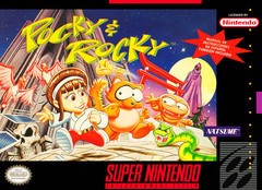 Pocky & Rocky - In-Box - Super Nintendo  Fair Game Video Games