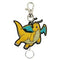 Pokemon Rubber Reel Keychain - Dragonite