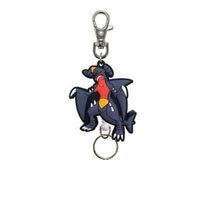 Pokemon Rubber Reel Keychain - Garchomp