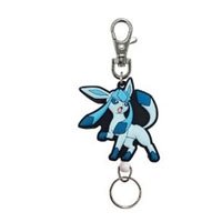 Pokemon Rubber Reel Keychain - Glaceon