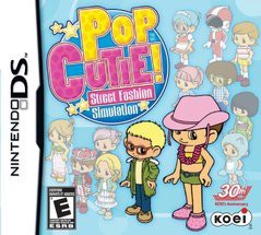 Pop Cutie Street Fashion Simulation - Complete - Nintendo DS  Fair Game Video Games