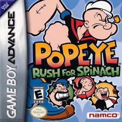 Popeye Rush for Spinach - In-Box - GameBoy Advance  Fair Game Video Games