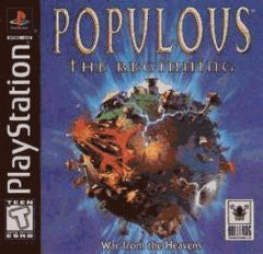 Populous The Beginning - Complete - Playstation  Fair Game Video Games